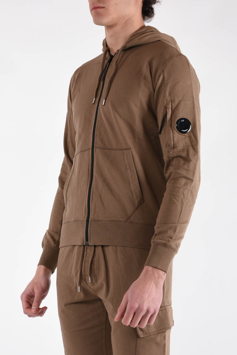 C.P. COMPANY Felpa con logo in cotone