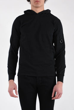 C.P. COMPANY Felpa con logo in cotone