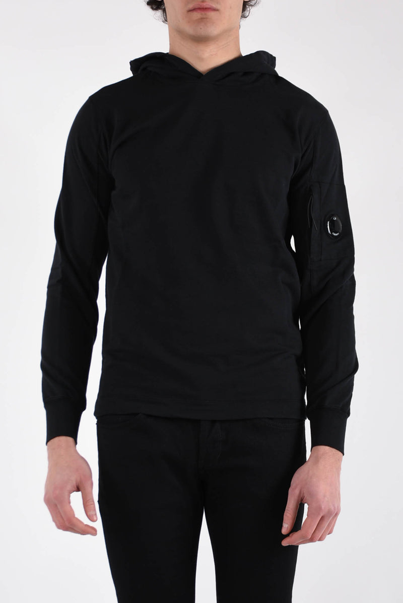 C.P. COMPANY Felpa con logo in cotone
