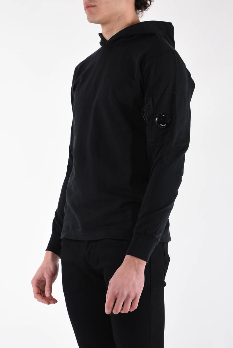 C.P. COMPANY Felpa con logo in cotone