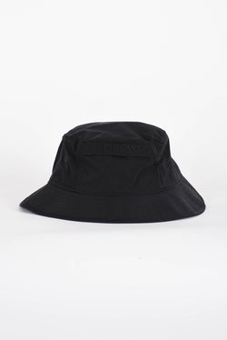 C.P. COMPANY Cappello pescatore con logo in nylon