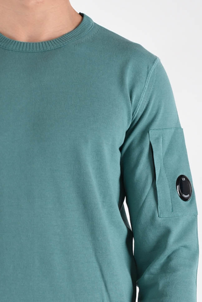 C.P. COMPANY Maglia con logo in crepe di cotone