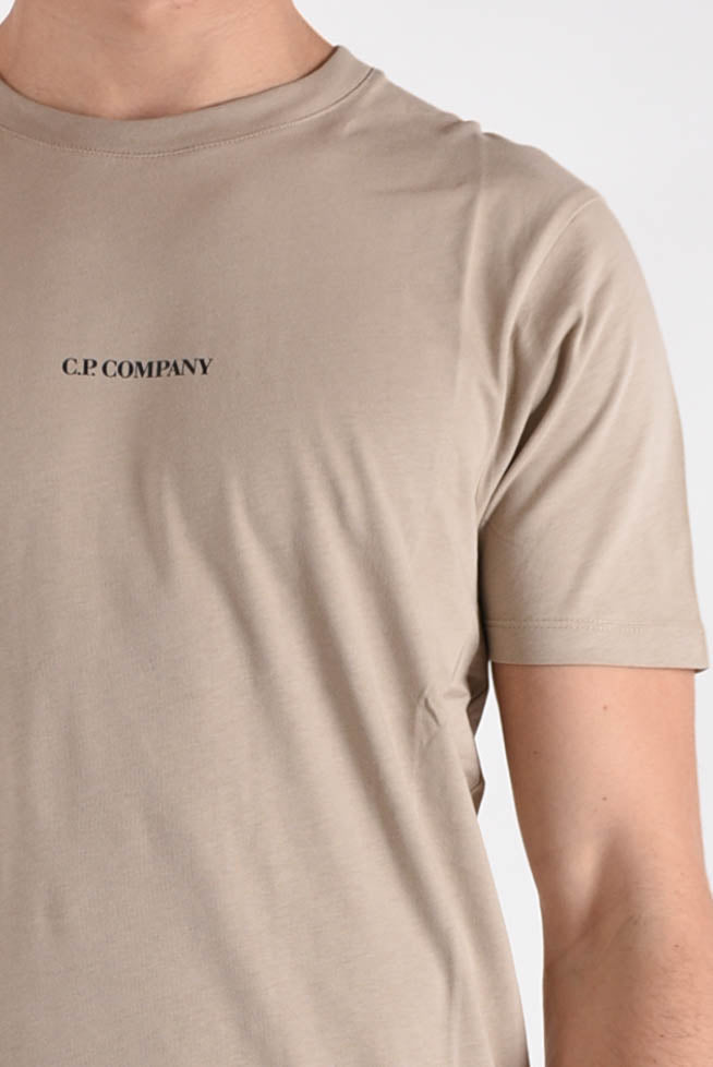 C.P. COMPANY T-shirt con logo in cotone