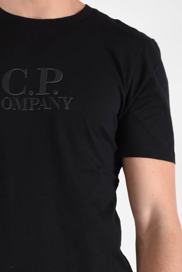 C.P. COMPANY T-shirt con logo in cotone