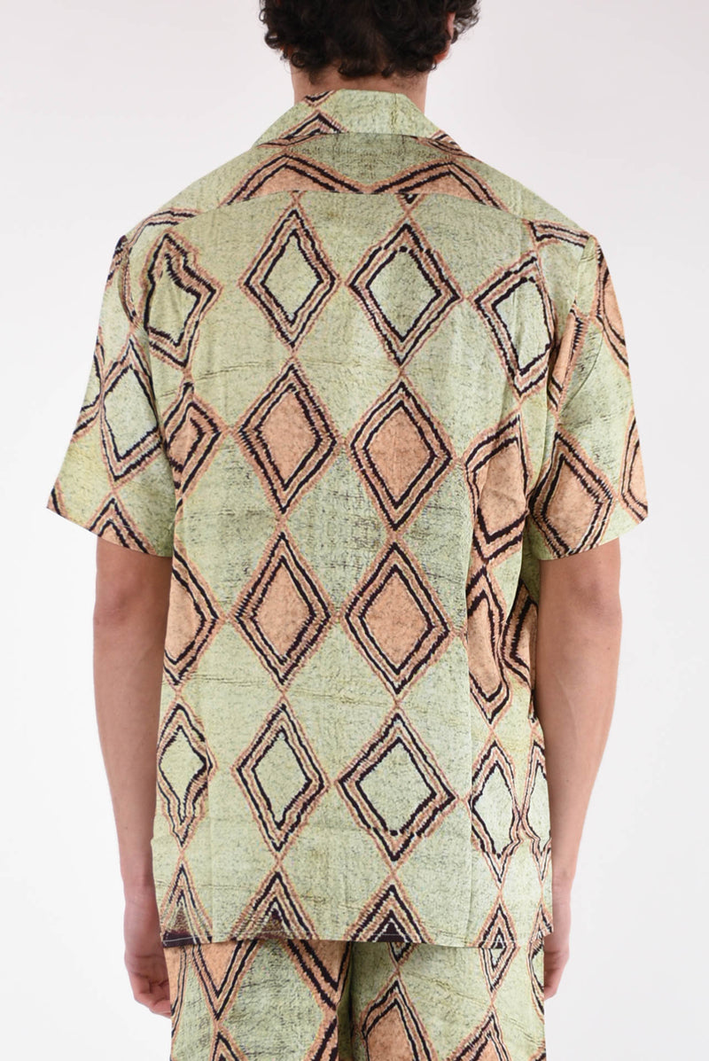 DANILO PAURA Camicia fantasia in viscosa