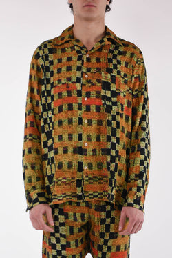 DANILO PAURA Camicia fantasia in viscosa