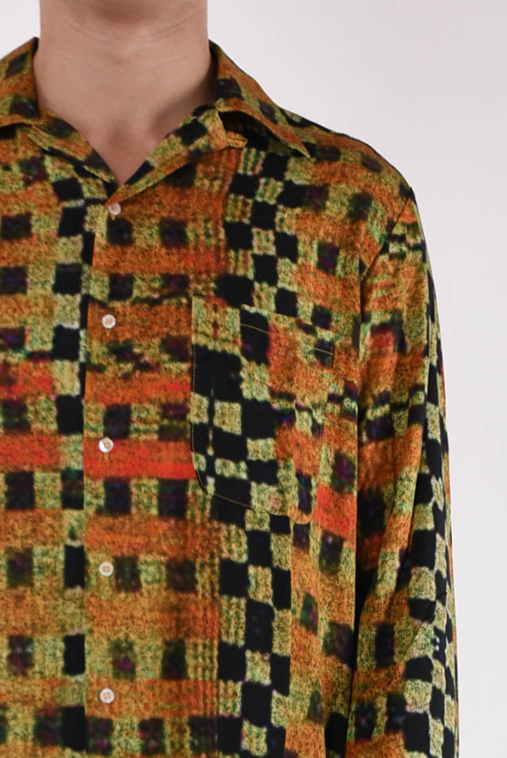 DANILO PAURA Camicia fantasia in viscosa