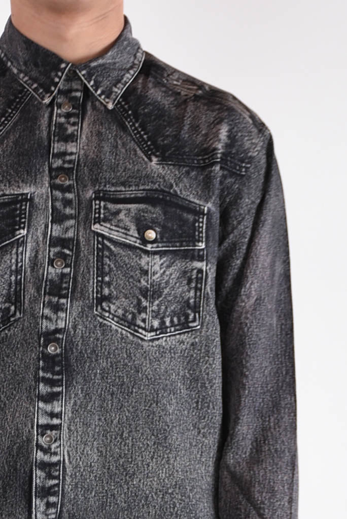 DIESEL Camicia stampata in viscosa