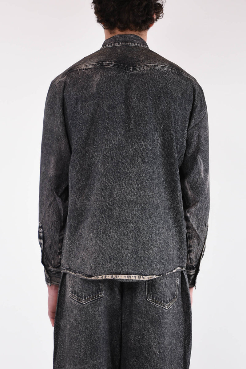 DIESEL Camicia stampata in viscosa