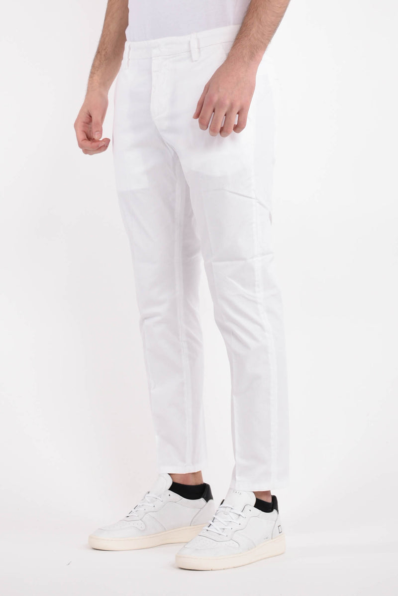 DONDUP Pantaloni alfredo in cotone
