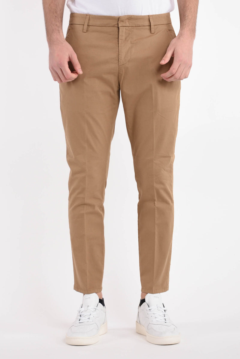 DONDUP Pantaloni alfredo in cotone
