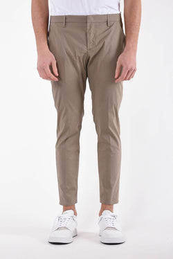 DONDUP Pantaloni alfredo in cotone