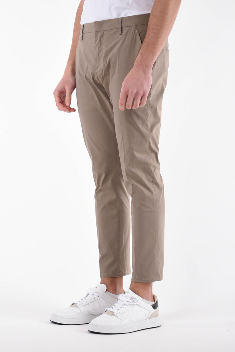 DONDUP Pantaloni alfredo in cotone