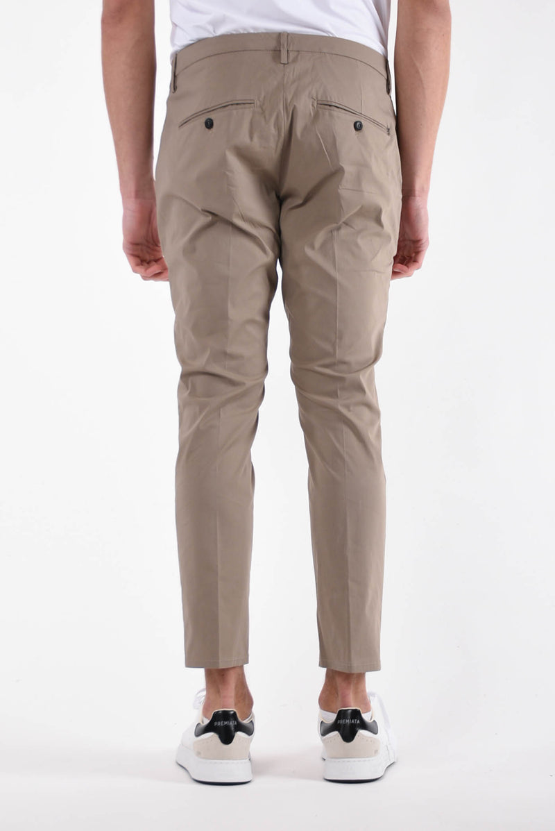 DONDUP Pantaloni alfredo in cotone