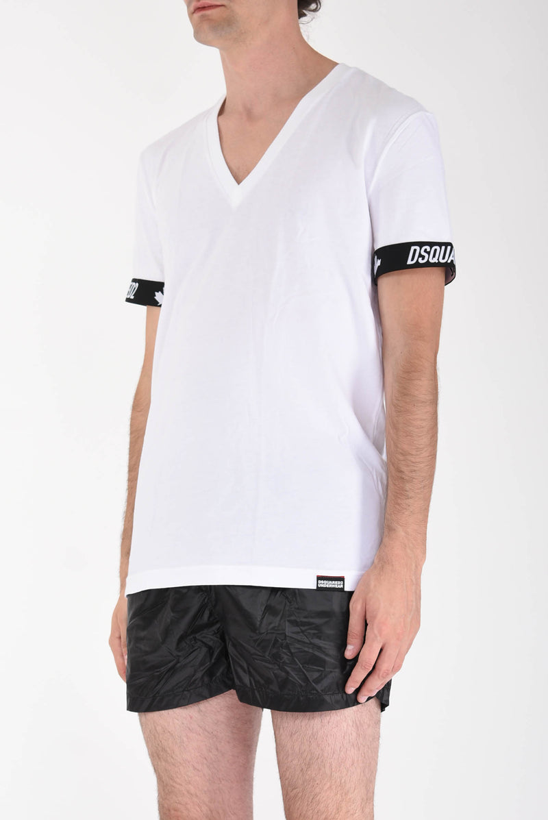 DSQUARED T-shirt with cotton logo