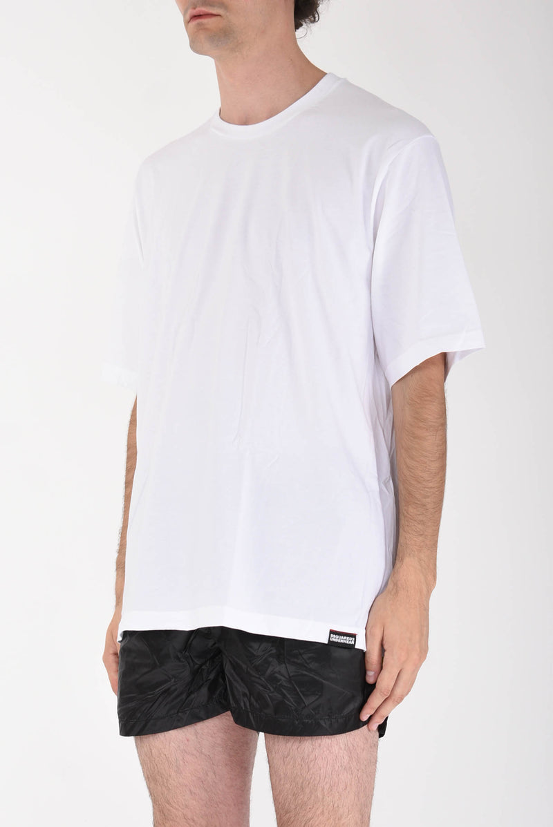 DSQUARED T-shirt con logo in cotone