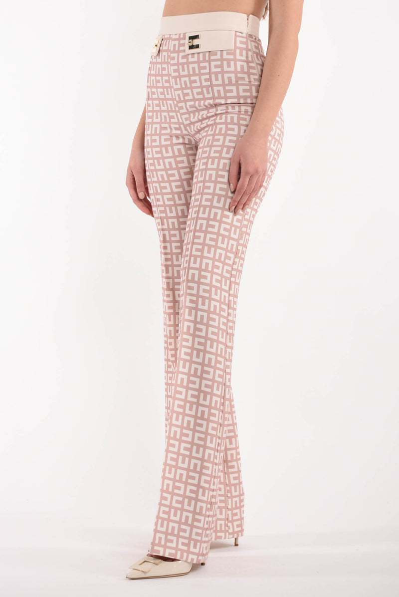 ELISABETTA FRANCHI pantaloni a palazzo