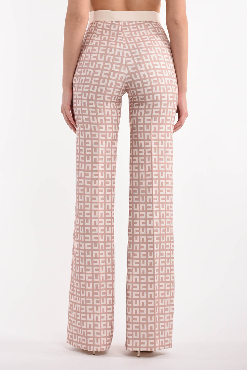 ELISABETTA FRANCHI pantaloni a palazzo