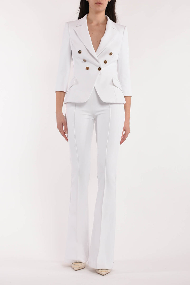 ELISABETTA FRANCHI pantaloni a palazzo