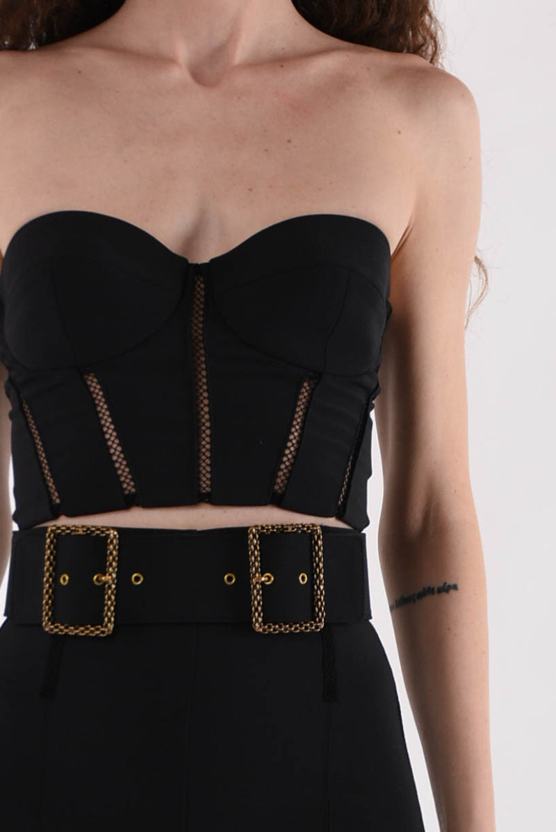 ELISABETTA FRANCHI top a bustier