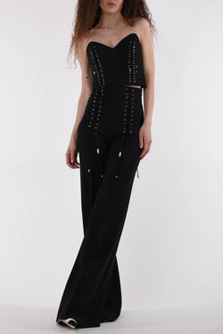ELISABETTA FRANCHI pantaloni a zampa