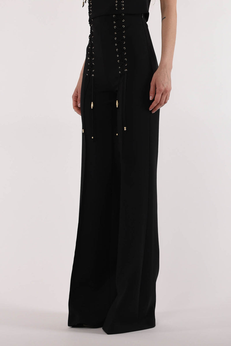 ELISABETTA FRANCHI pantaloni a zampa