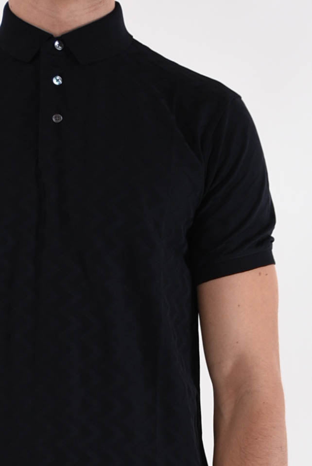 EMPORIO ARMANI Polo in cotone