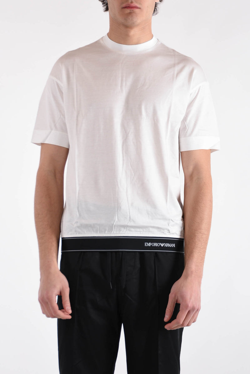 EMPORIO ARMANI T-shirt in cotone
