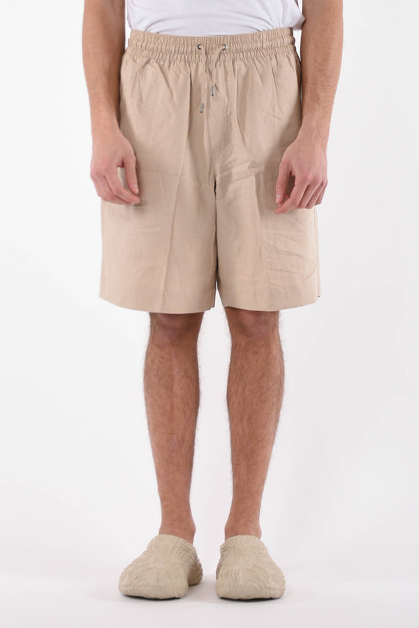 EMPORIO ARMANI Bermuda in lino