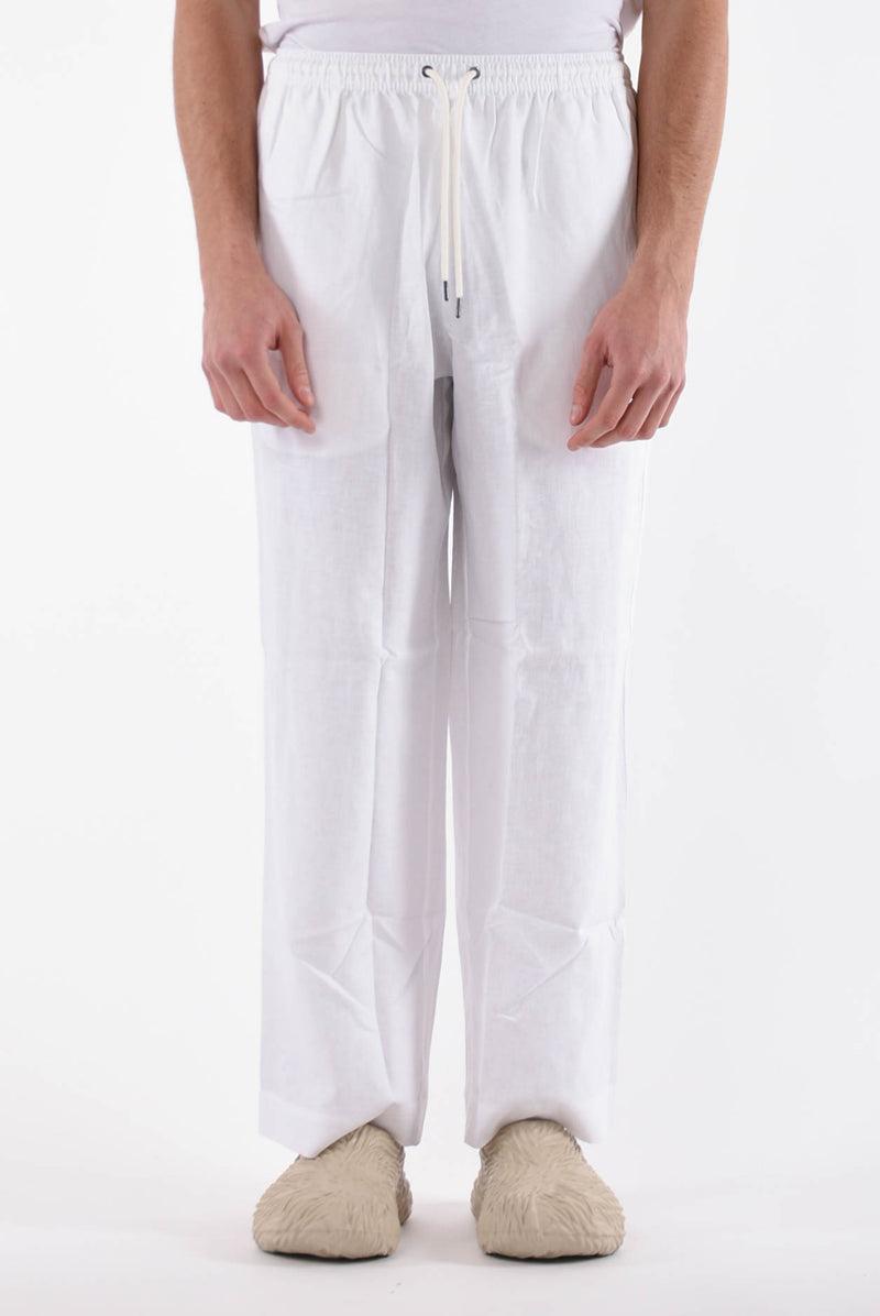 EMPORIO ARMANI Pantaloni in lino