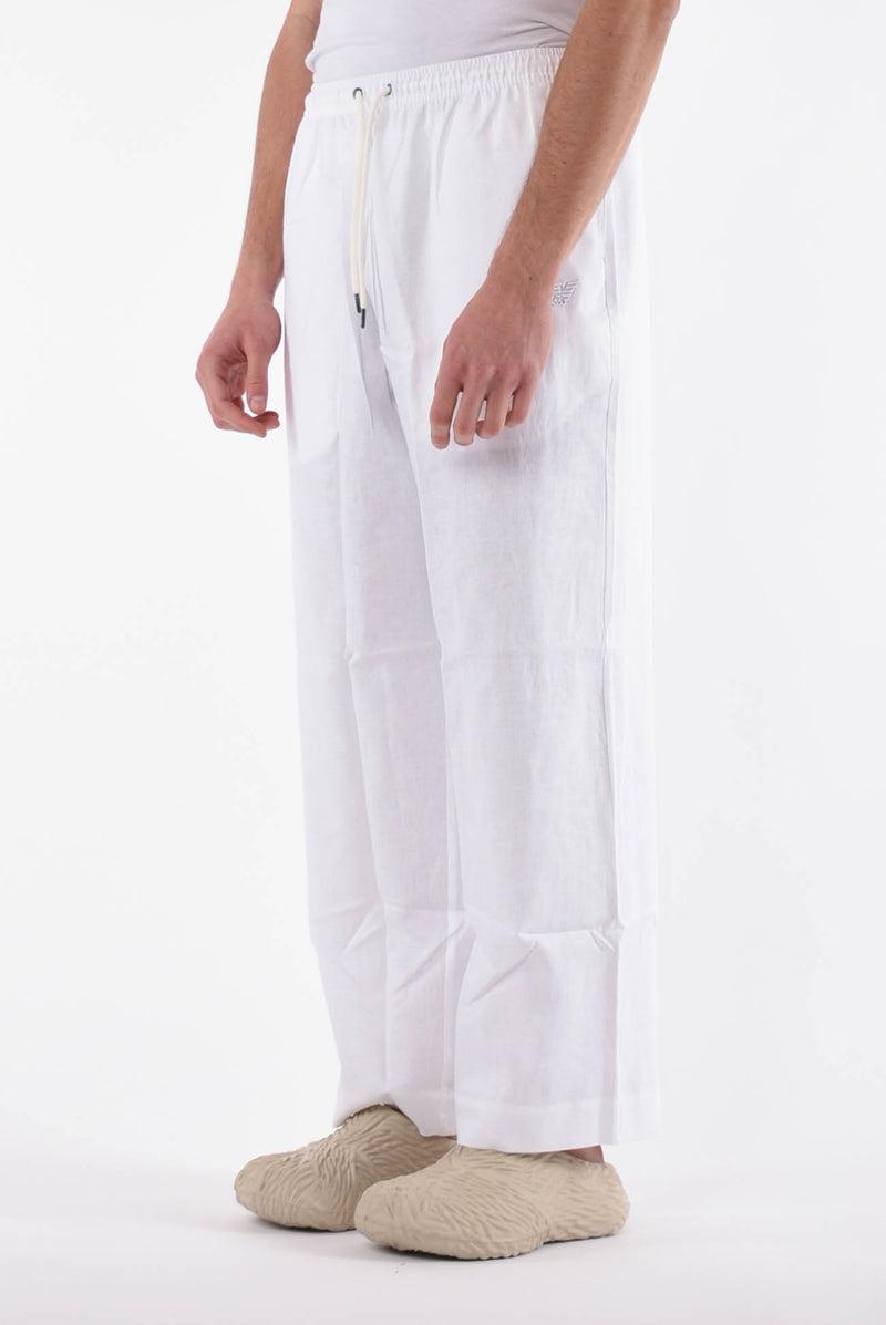 EMPORIO ARMANI Pantaloni in lino