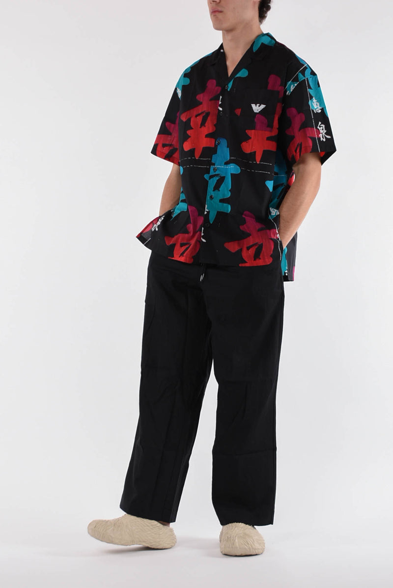 EMPORIO ARMANI Pantaloni in lino