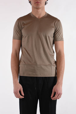EMPORIO ARMANI T-shirt con logo in lyocell