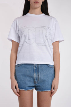 GCDS t-shirt logo bling