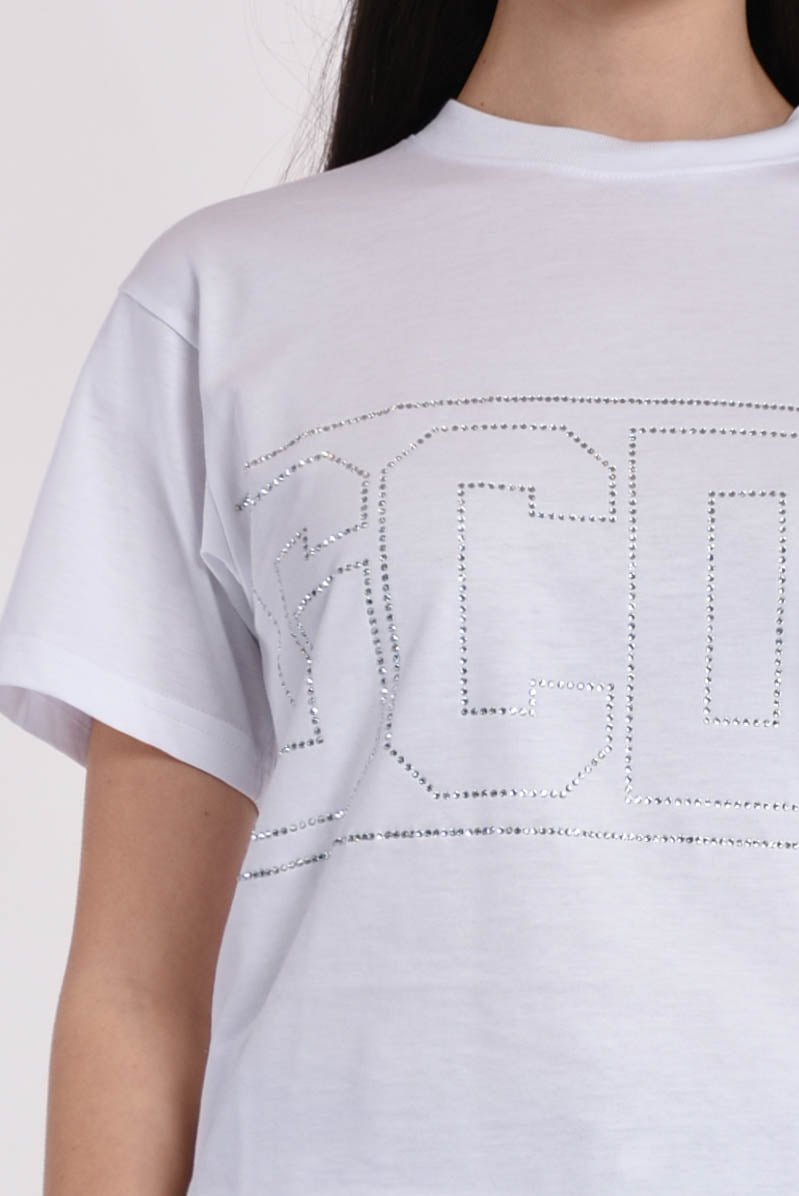 GCDS t-shirt logo bling