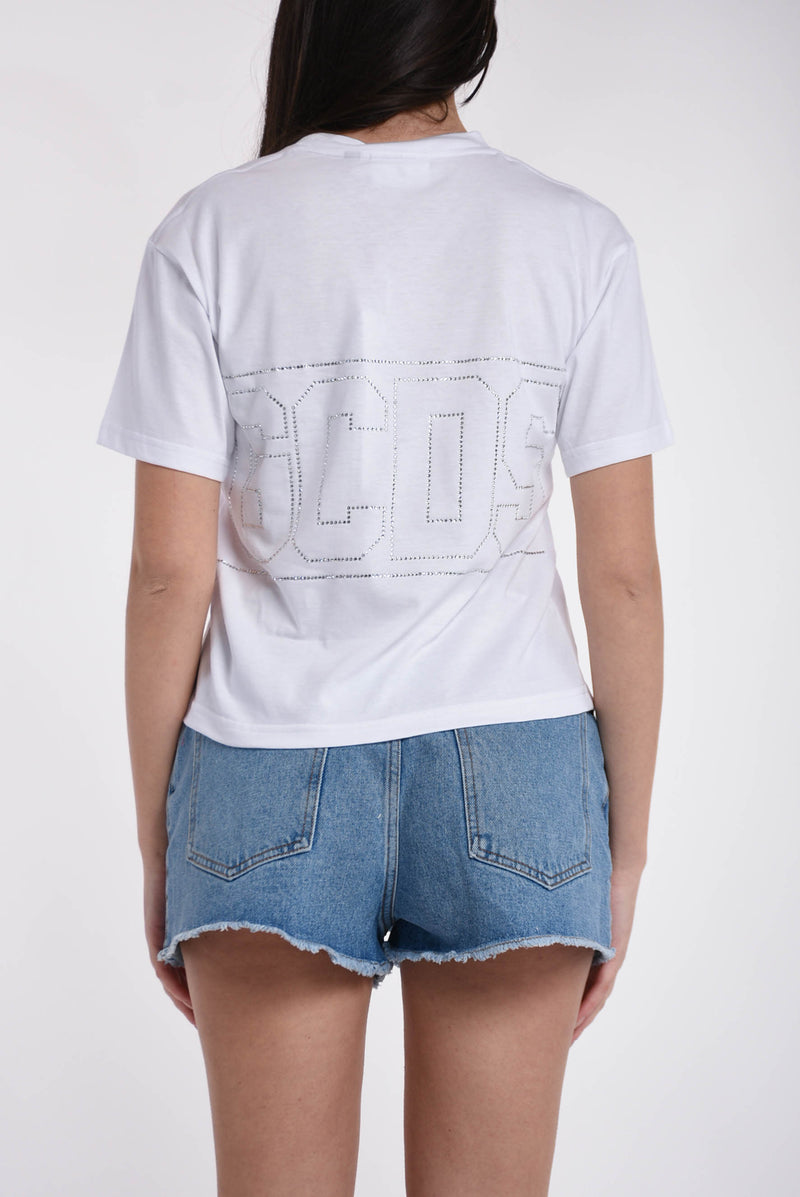 GCDS t-shirt logo bling