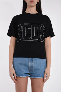 GCDS t-shirt logo bling