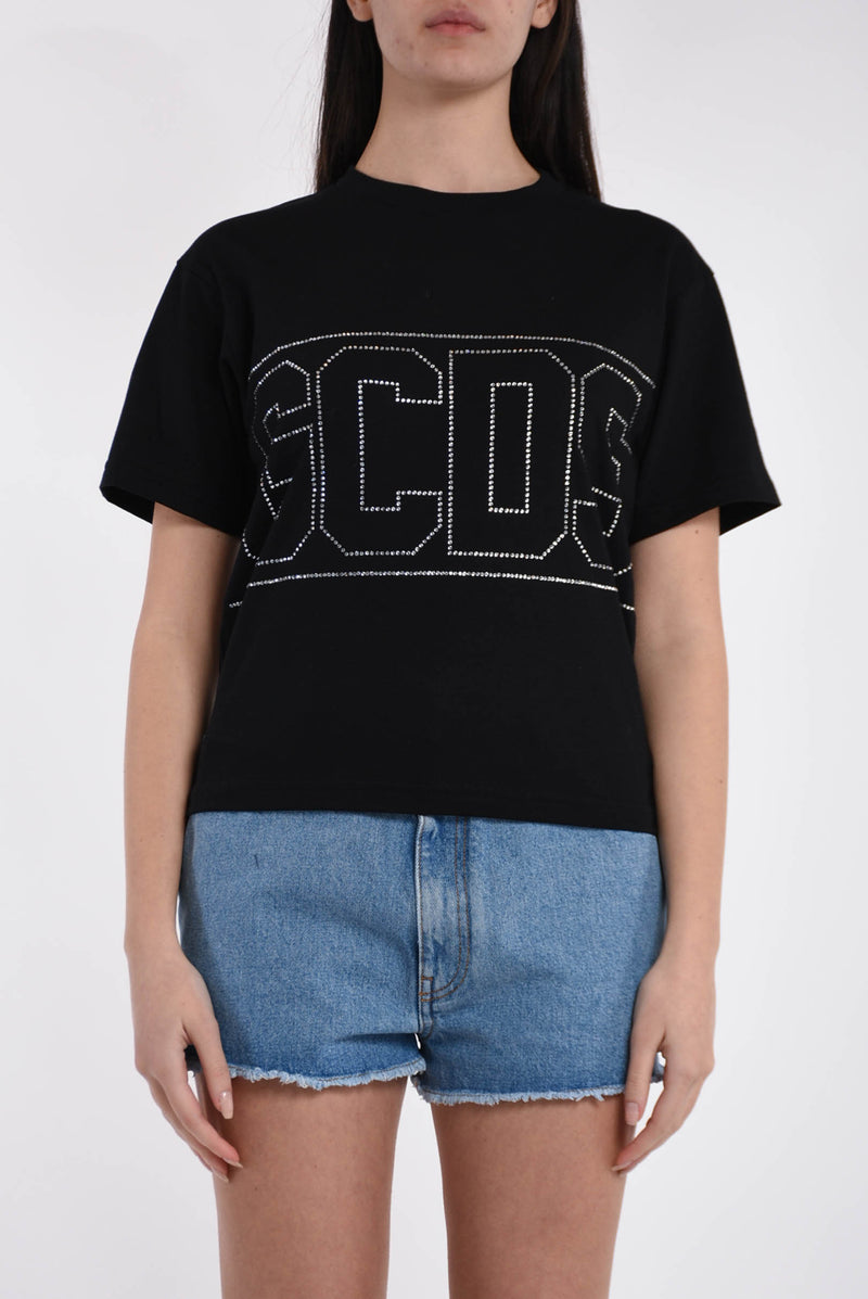 GCDS t-shirt logo bling