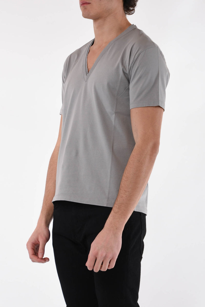 GRIFONI T-shirt 3 colli in cotone