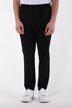 GRIFONI Pantaloni jogger in fresco lana