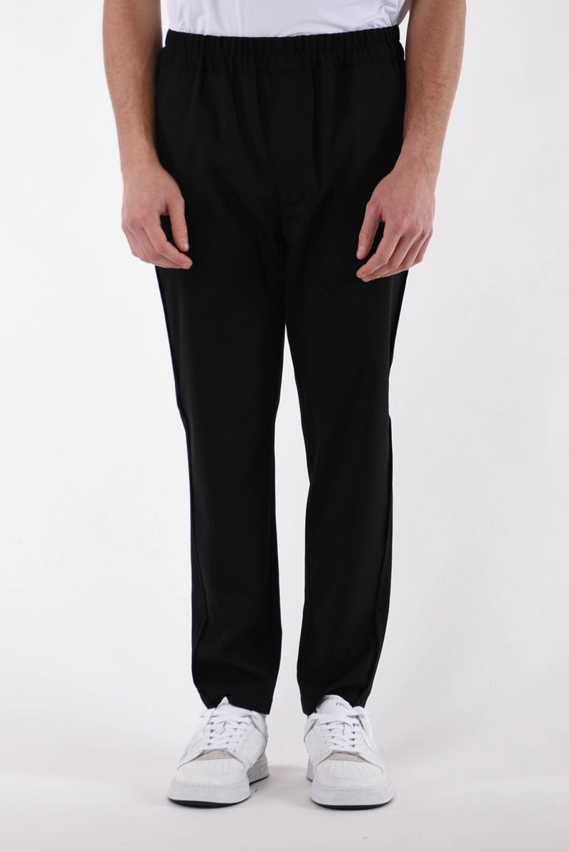 GRIFONI Pantaloni jogger in fresco lana