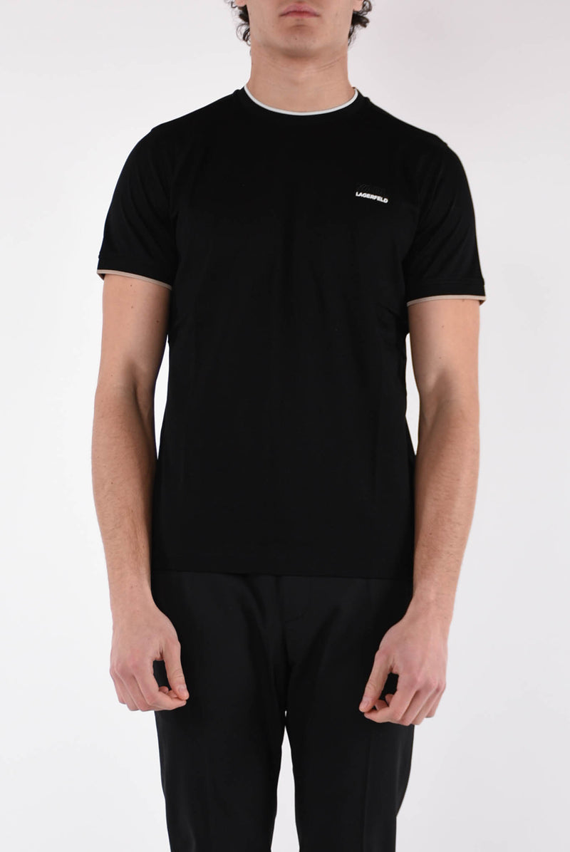 KARL LAGERFELD T-shirt in cotone