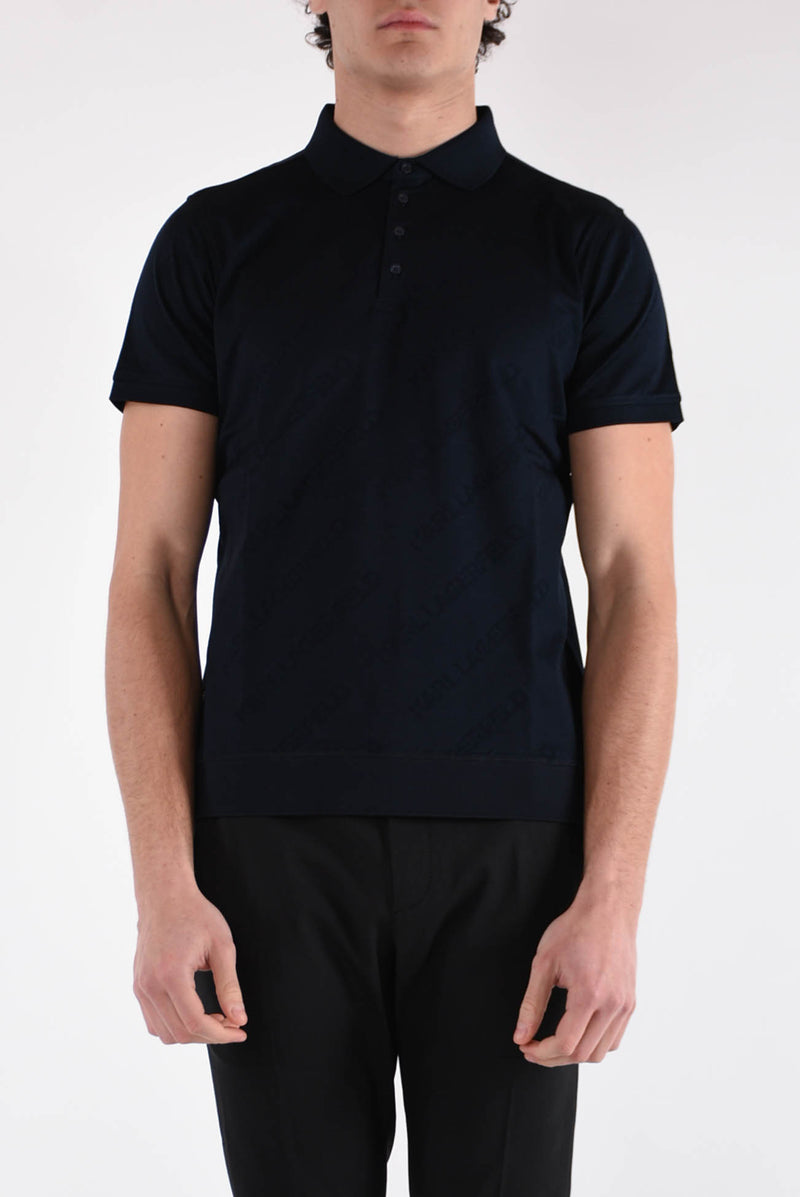 KARL LAGERFELD Polo in cotone