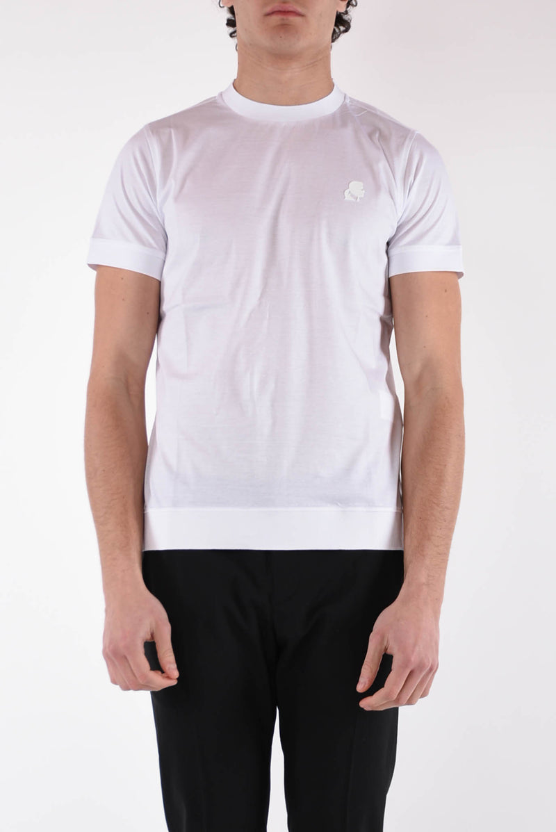 KARL LAGERFELD T-shirt in cotone