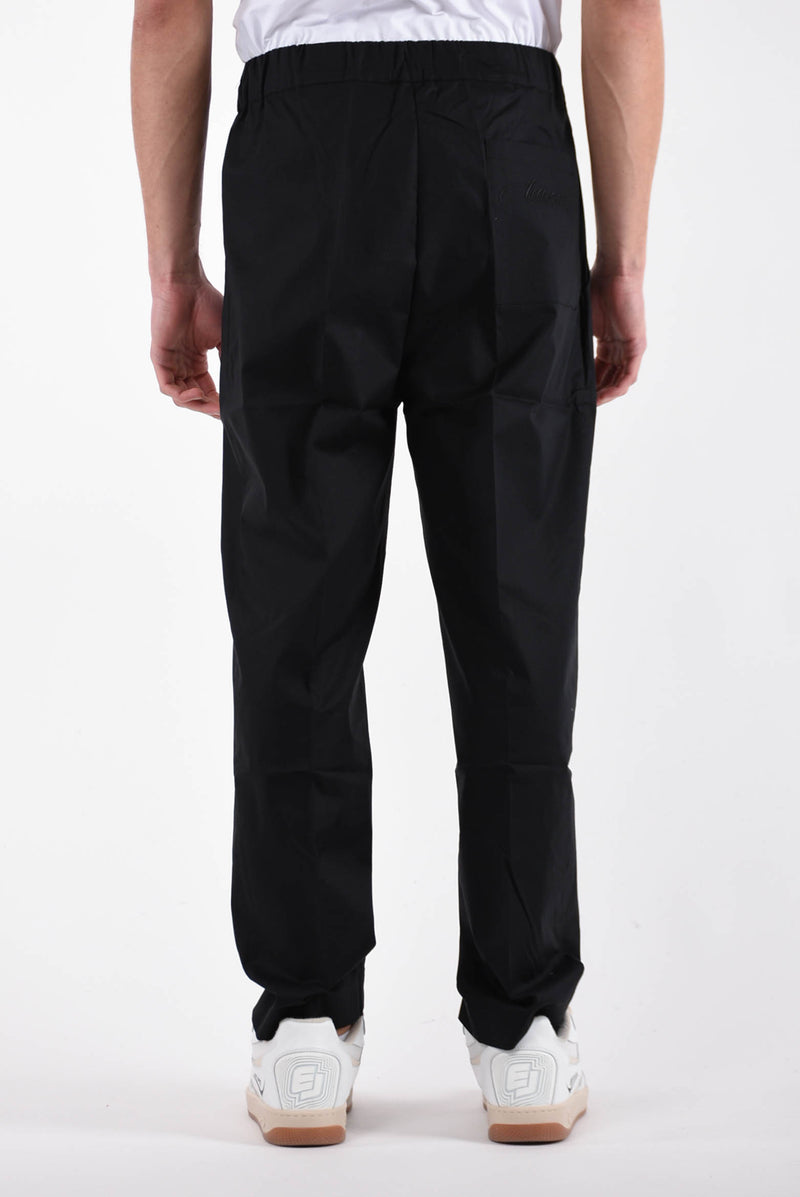 LANEUS Pantaloni baggie in cotone