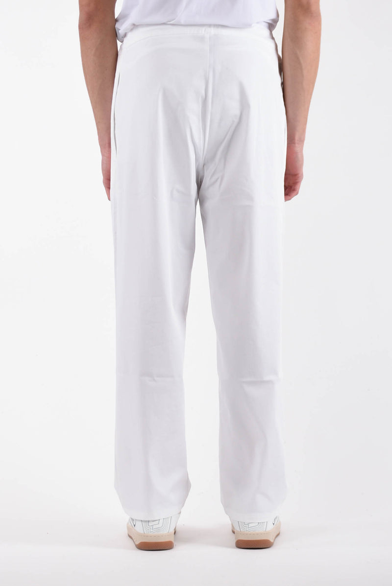 LANEUS Pantaloni wide in cotone