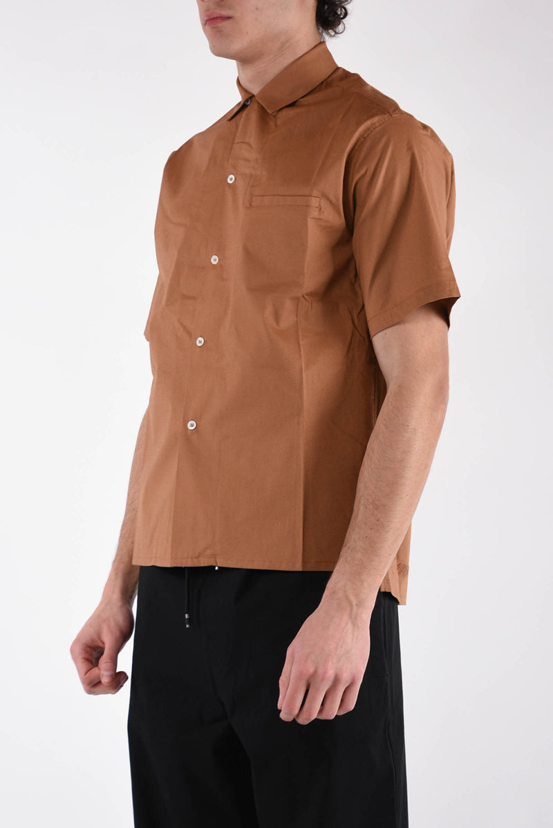 LANEUS Camicia bowling in cotone