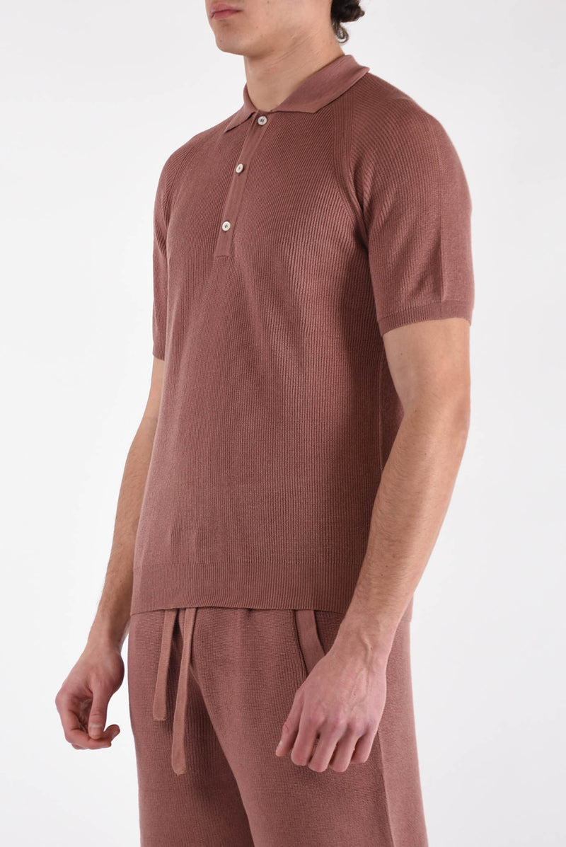 LANEUS Polo in cotone