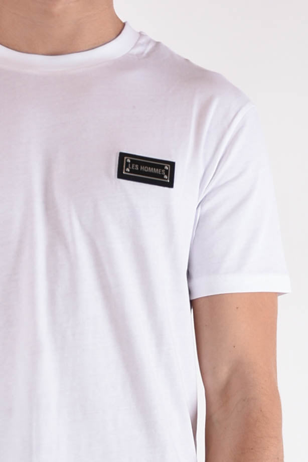 LES HOMMES T-shirt in cotone