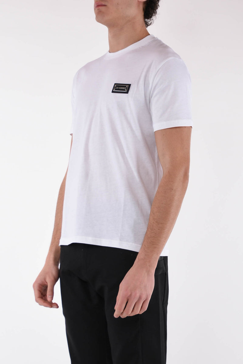LES HOMMES T-shirt in cotone